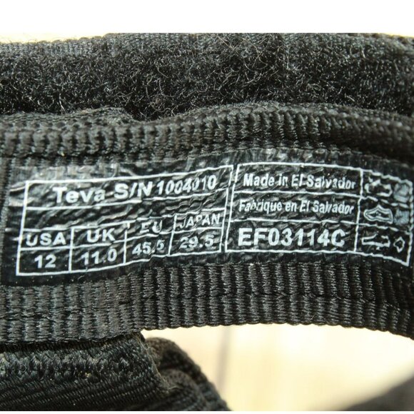 Teva Original Universal Nylon Hook & Loop Adjustable Hiking Sandals Size 12 - Picture 8 of 9